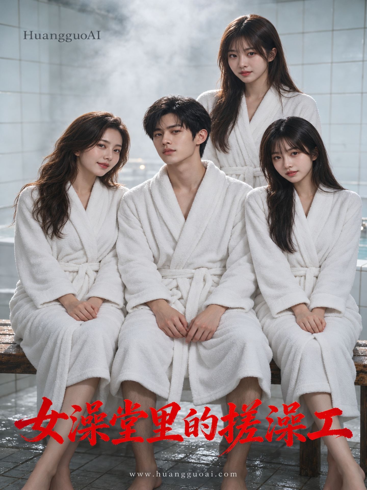 女澡堂里的搓澡工